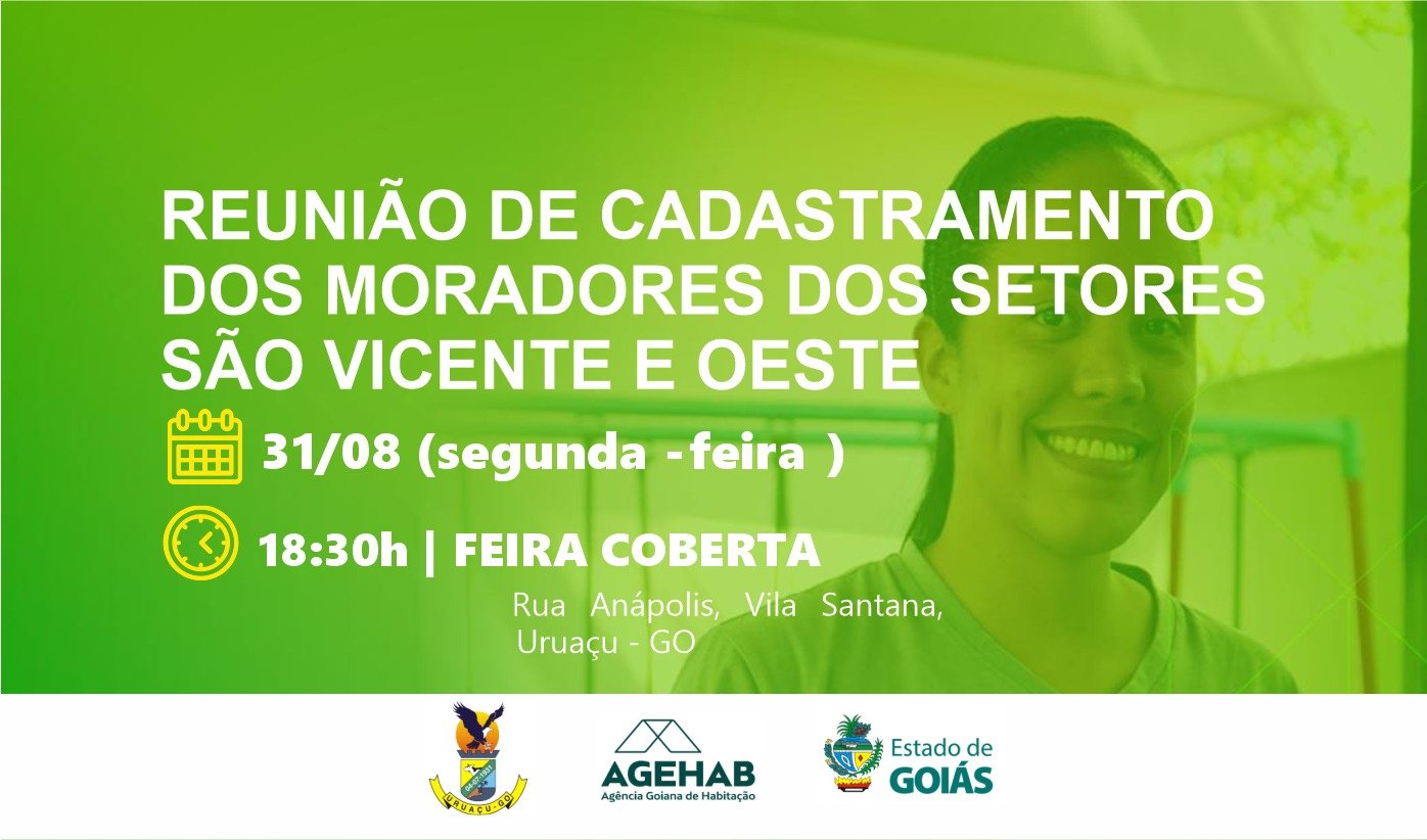 Reunião sobre regularização fundiária no CEPALUR no setor São Vicente em Uruaçu
