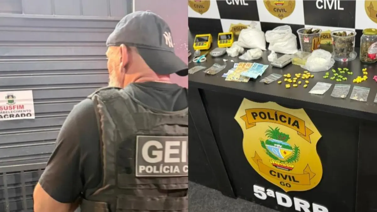 Estrangeiro é preso por manter ‘supermercado’ de drogas, em Valparaíso de Goiás