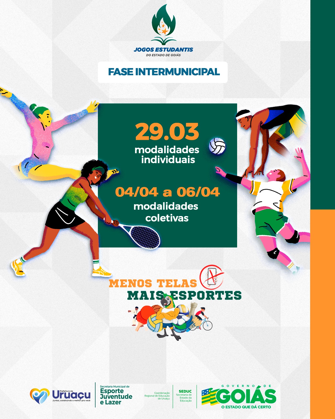 Jogos estudantis em Uruaçu