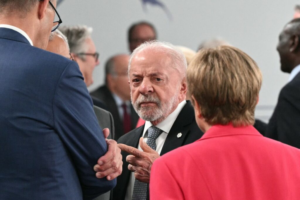 G7: Lula diz a chanceler alemão que nunca foi esquerdista