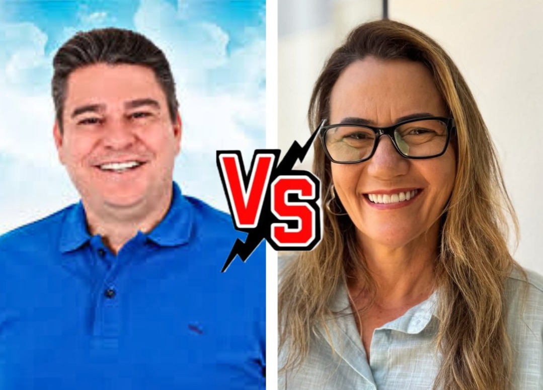Uruaçu pode ter dois postulantes a deputado estadual, Valmir Pedro e Bia Martins, respectivamente.