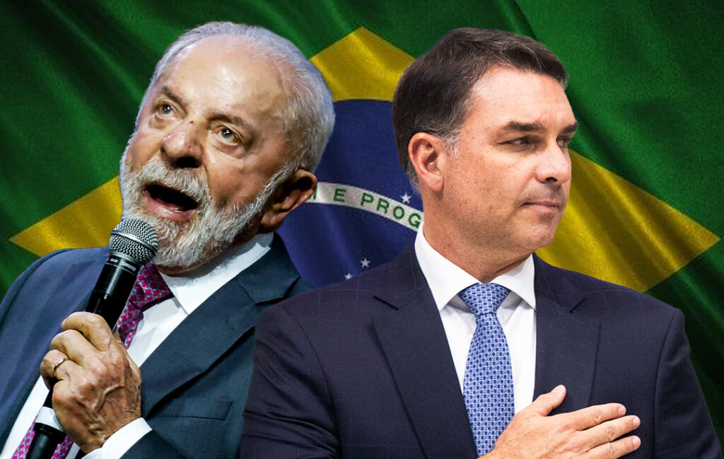 Lula e Flávio Bolsonaro aparecem em empate técnico no 2º turno, aponta BTG/Nexus