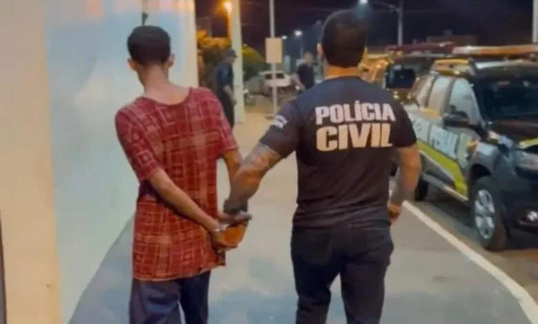 Homem é preso por ameaçar a mãe, exigir dinheiro e agredi-la em Uruaçu