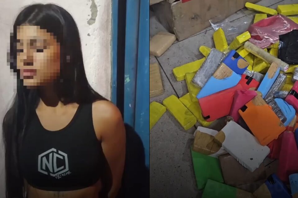 Mulher é presa com R$ 500 mil em maconha no Recanto do Bosque, em Goiânia