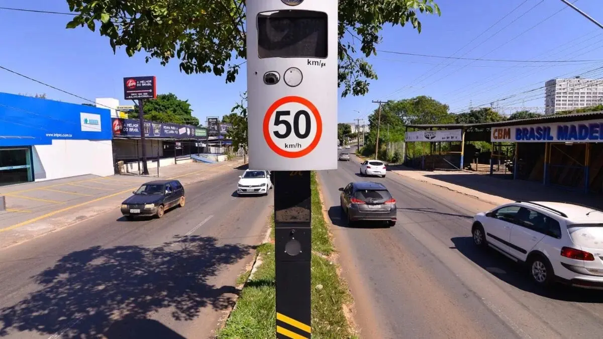 Brasília e Goiânia são as capitais com mais radares de velocidade por frota no país