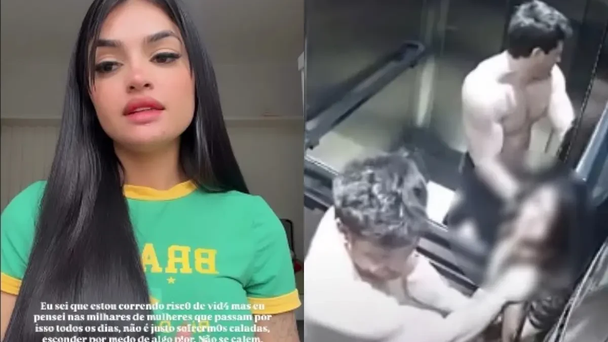 Influenciadora fala sobre agressão de empresário dentro de elevador em Goiânia: ‘quase perdi a vida’