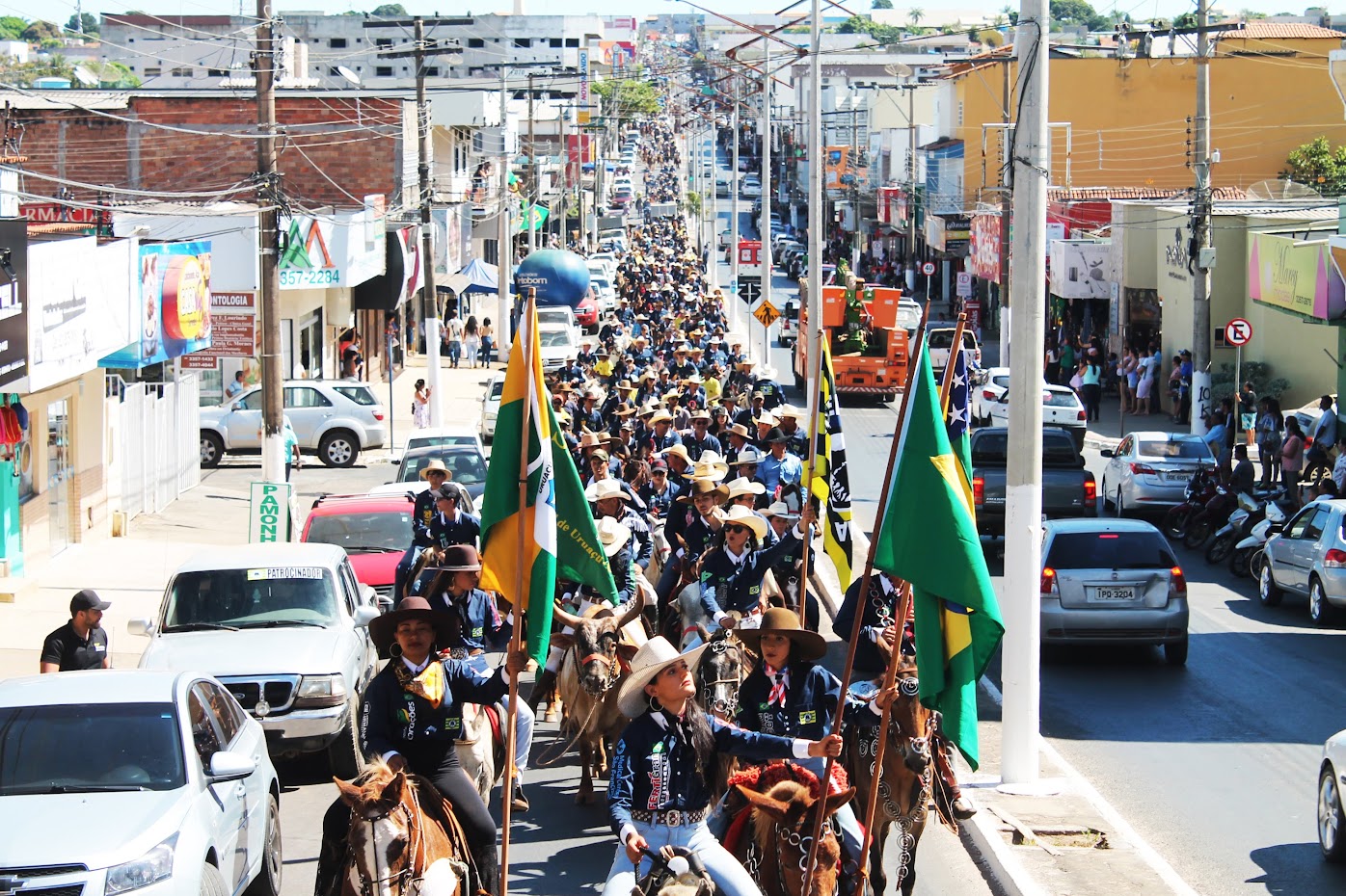 A Cavalgada dos Cavaleiros de Santana, programada para Uruaçu, deve atrair um grande número de pessoas