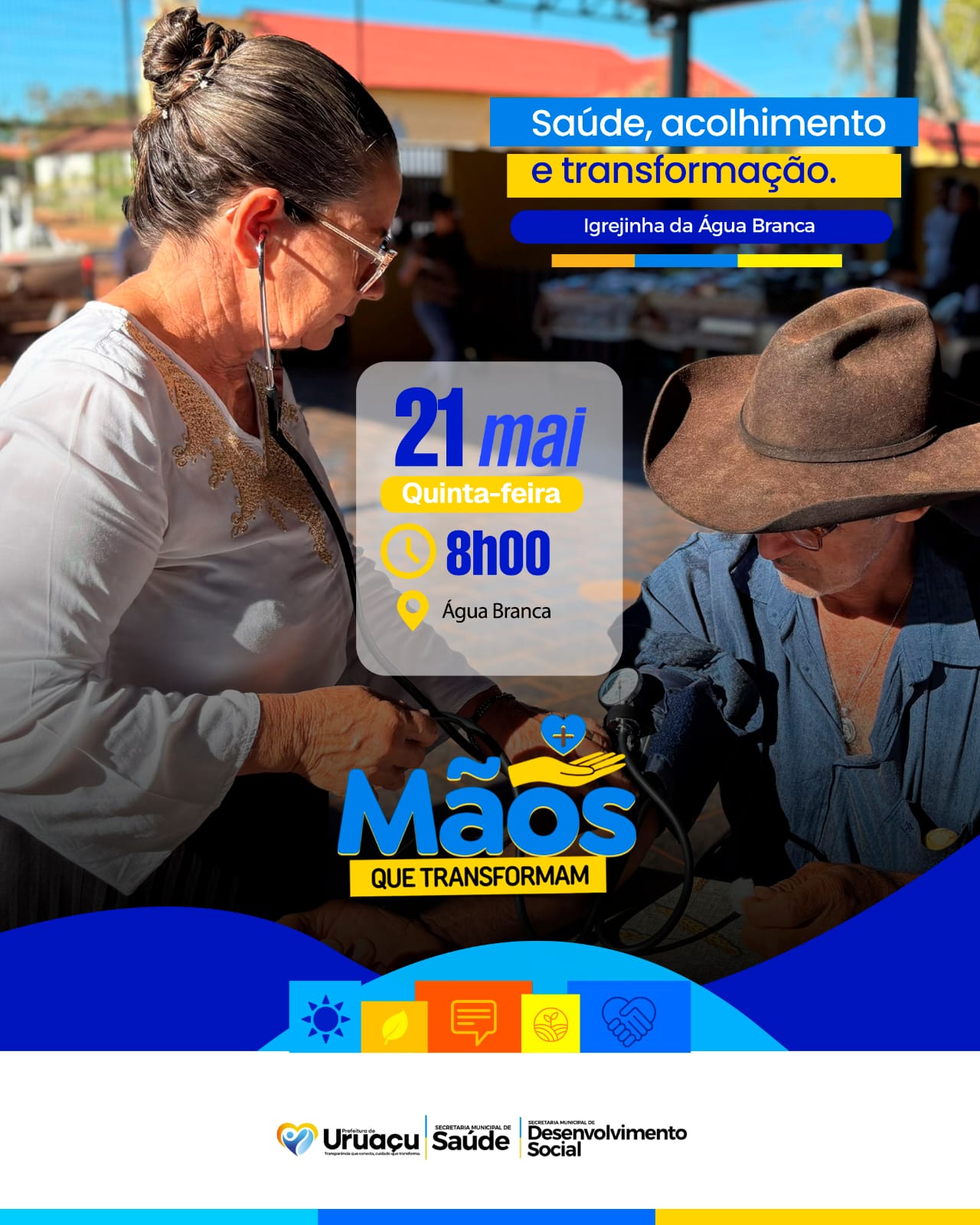 Projeto Mãos que Transformam chega à Água Branca com atendimentos e emissão de carteiras de identidade