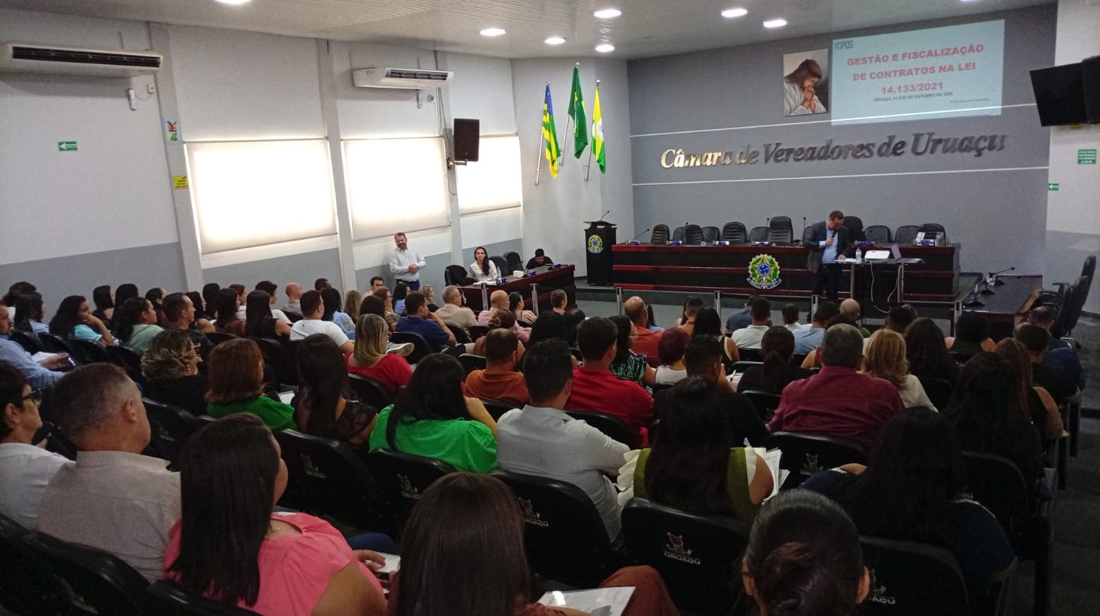 Prefeitura de Uruaçu promove curso sobre a nova Lei de Licitações