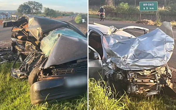 Vídeo mostra acidente que deixou oito amigos mortos na GO-415