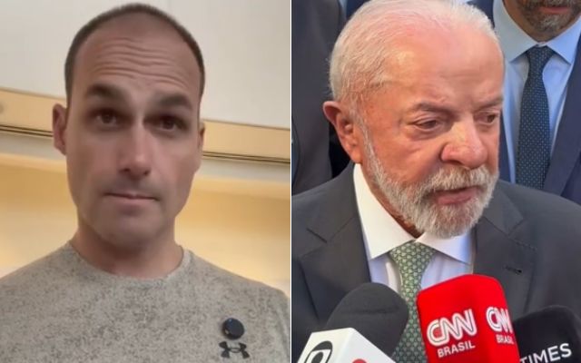 Eduardo reage a fala de Lula sobre “reciprocidade” aos EUA