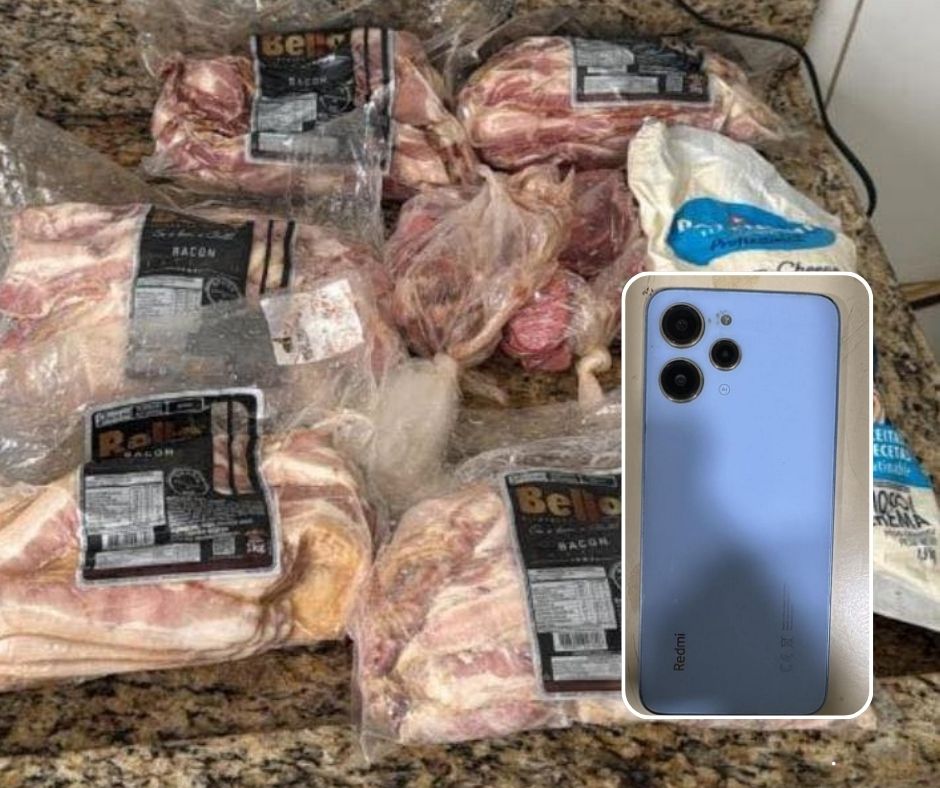 Ladrão “pé de chinelo” em Jataí furta supermercado, esquece o celular com dados pessoais e facilita o trabalho da polícia