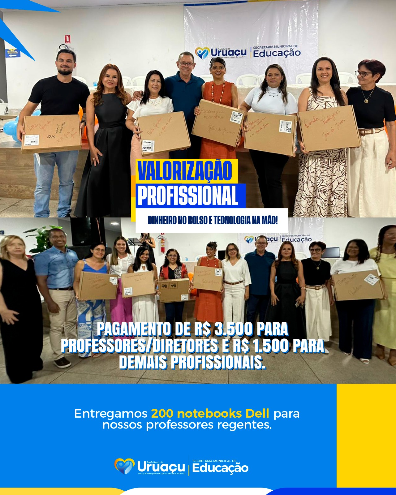 Educação que avança, valoriza e transforma vidas em Uruaçu