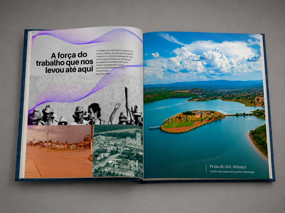 Do amianto às terras raras: Minaçu chega aos 50 anos e prepara livro histórico com participação de mais de 70 autores