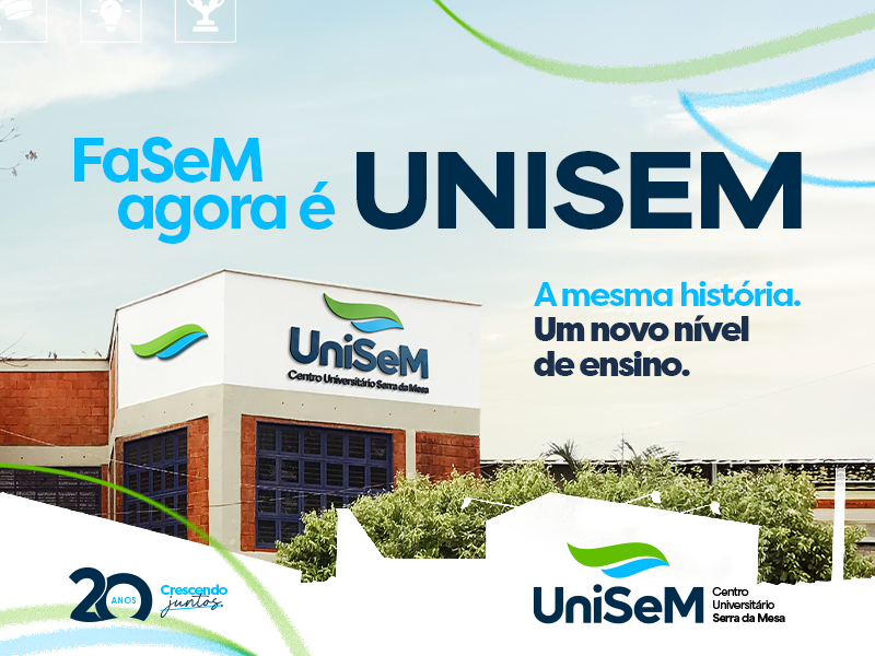 FASEM agora é UNISEM Centro Universitário Serra da Mesa