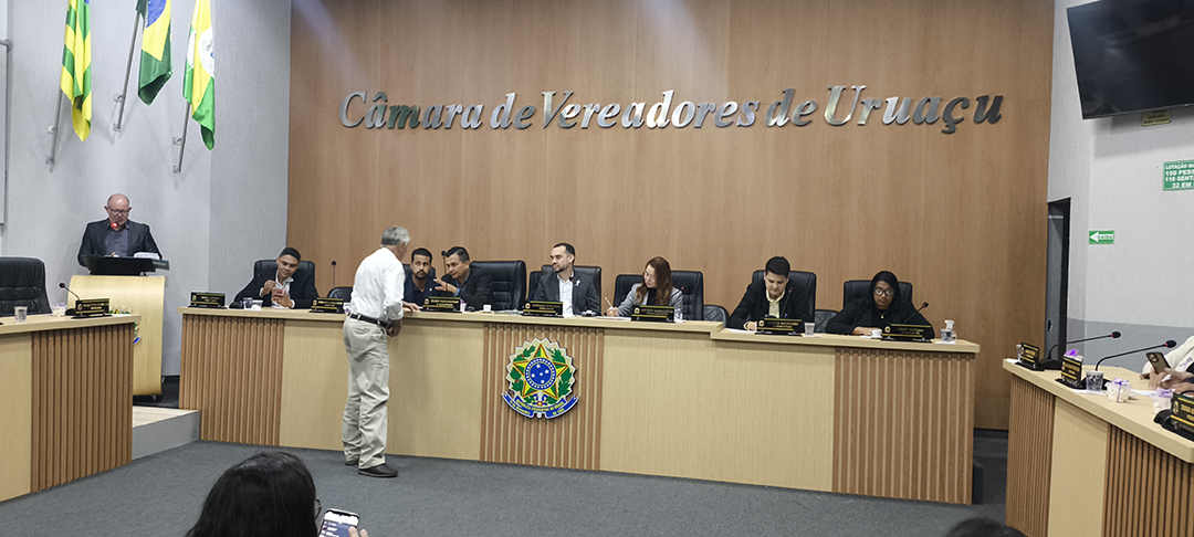 Câmara de Uruaçu inaugura sistema digital de votação no dia 22 com presidência de Josimar Nogueira