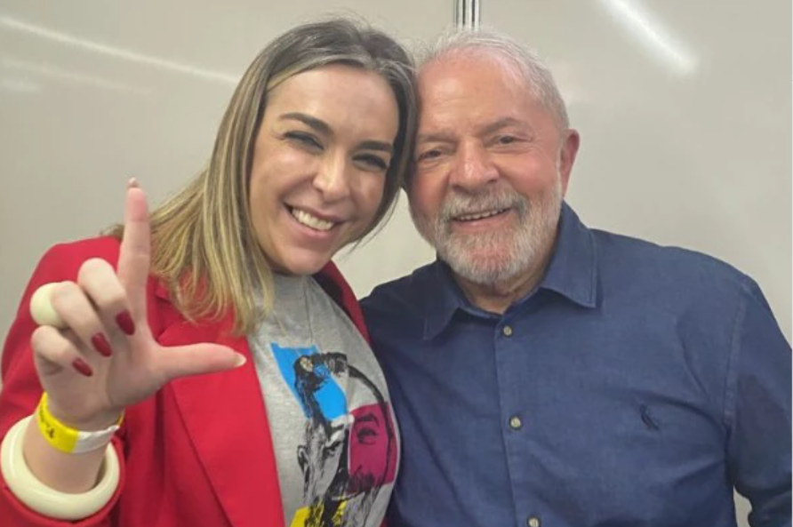 Lula e Roberta Luchsinger
