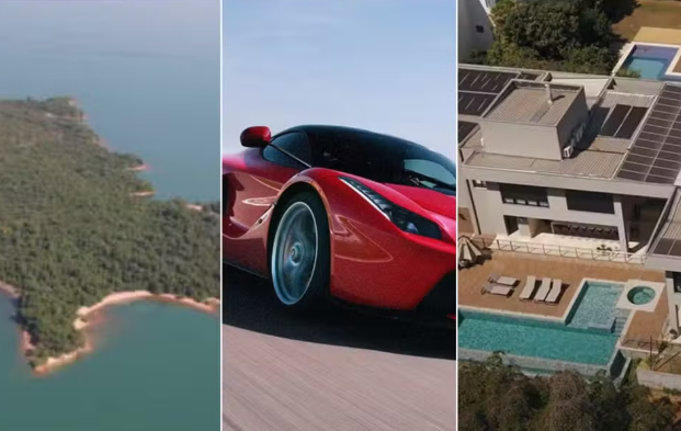 Mega da Virada: Prêmio de R$ 600 milhões pode comprar 11 ilhas, 10 Ferraris e 5 mansões da Virgínia em Goiás
