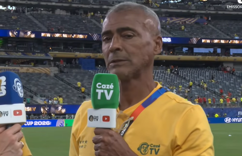 Justiça do Rio ordena penhora de pagamentos da CazéTV a Romário