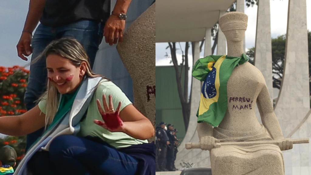 Moraes determina que “Débora do batom” comece a cumprir pena