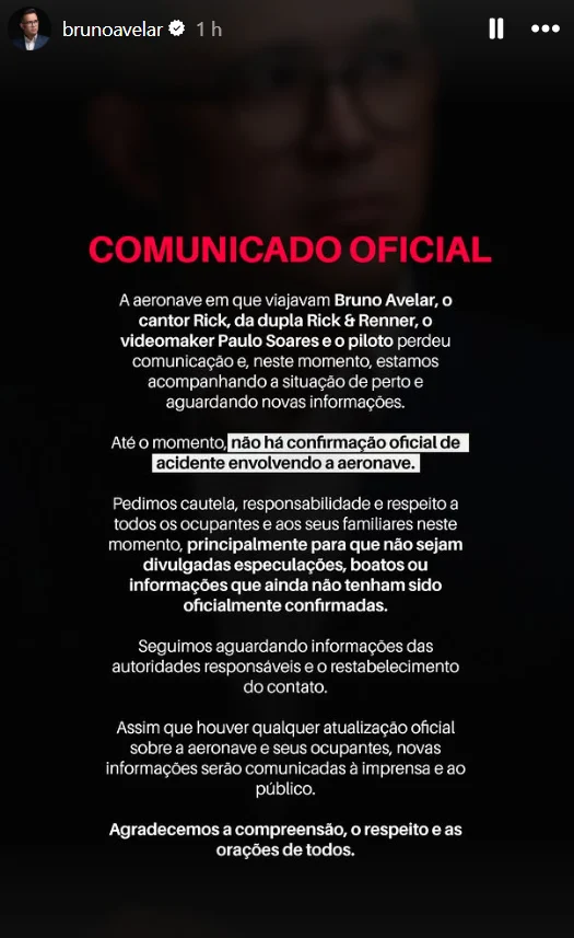 Comunicado oficial