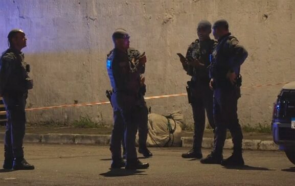 Policiais em São Paulo