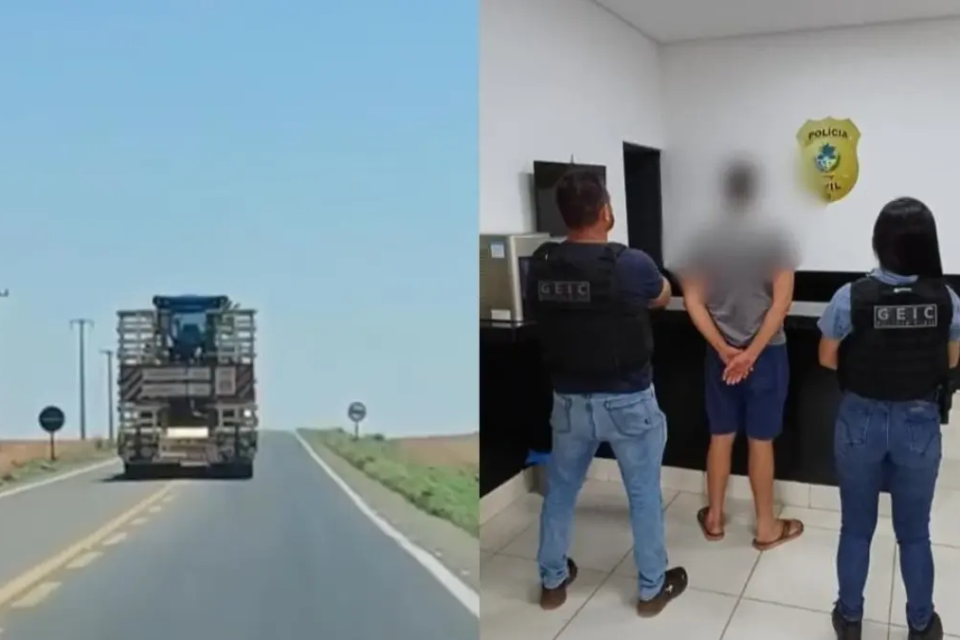 Caminhoneiro foi preso em flagrante