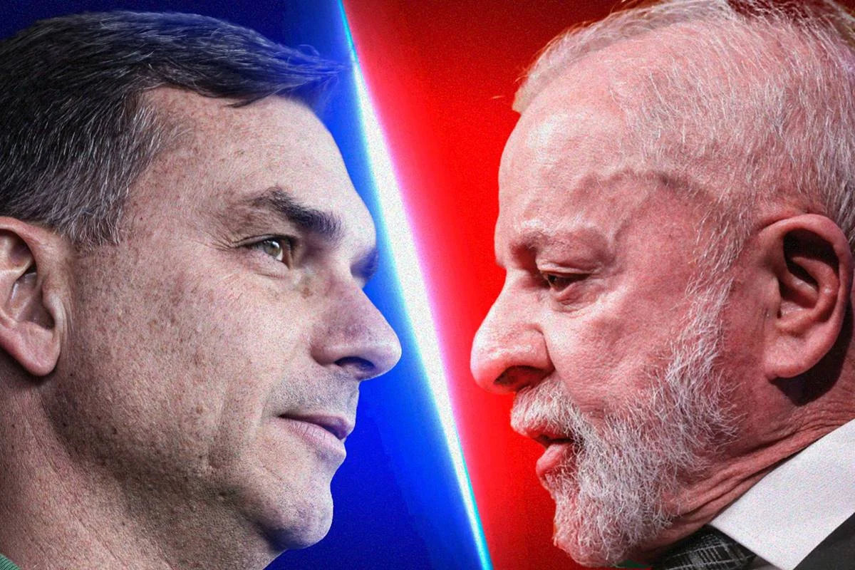 Pesquisa Real Time: Flávio Bolsonaro tem 46% e Lula marca 45% no 2º turno