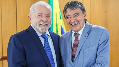 Lula e Wellington Dias, ministro do Desenvolvimento e Assistência Social, Família e Combate à Fome Foto: Ricardo Stuckert/PR