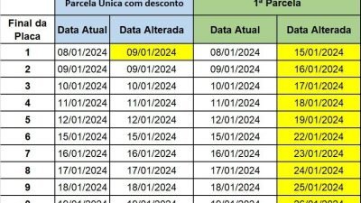 Calendário