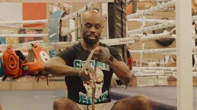 Boxeador Sherif Lawal Foto: Reprodução/YouTube Hagon.D